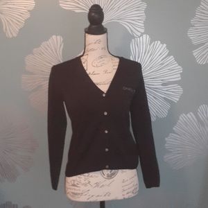 Chase Lands' End Cardigan Black